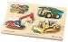 Melissa & Doug Deluxe Wooden Construction Sound Peg Puzzle