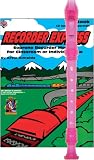 Musical Instruments : Recorder Pack: Yamaha Pink Soprano Recorder with Recorder Express Book