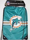 Miami Dolphins NFL Logo Drawstring Backpack