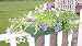2x6 Rectangular Deck Planter Terra Cotta