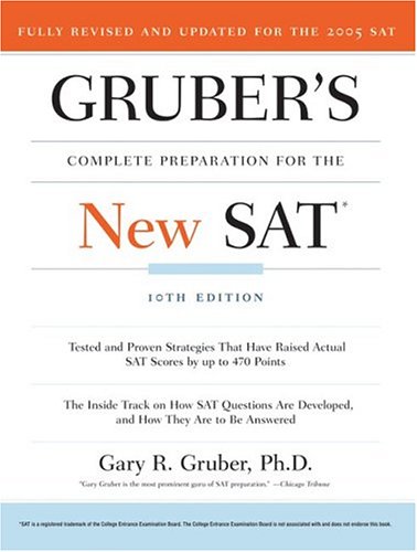 Gruber's Complete Preparation for the New SAT, 10th Edition