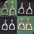 Equestrian Stirrup Earrings
