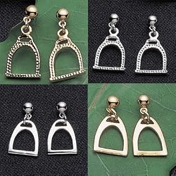 Equestrian Stirrup Earrings