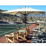 Greencorner 10x10 Feet Square Market Umbrella