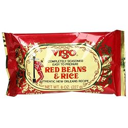Vigo Red Beans and Rice, 8-Ounce Pouches (Pack of 12)