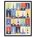 Vino Framed Print