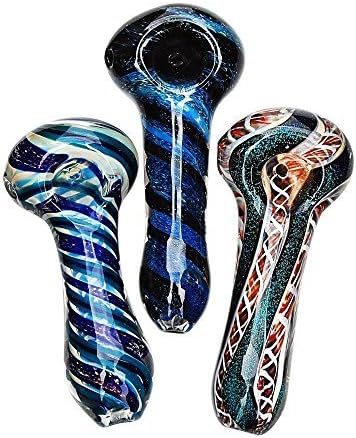 Hand Made USA Glass Incense Burner Holder Pipe