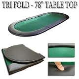 78 Inch Tri-fold Texas Holdem Poker Table Top