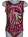 Leotard Tye Dye Zebra
