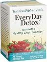 Traditional Medicinals Evereyday Detox Herbal Tea, 16-Cjount Wrapped Tea Bags (Pack of 6)