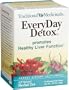 Traditional Medicinals Everyday Detox Herbal Tea, 16-Count Wrapped Tea Bags (Pack of 6)