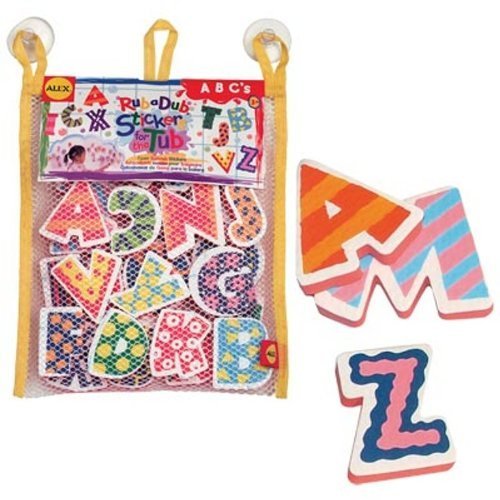 Deal Alex Toys Abc Stickers For The Tub Guides