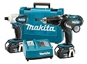 Makita LXT202 BHP451 18 Volt Hammer Drill & BTD140 18 Volt Impact Driver Lithium-Ion Combo Kit