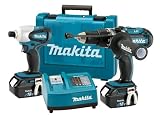 Makita LXT202 18-Volt Hammer Drill & Impact Driver Lithium-Ion Combo Kit