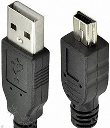 LC Prime® 5 Pin USB PC Power Charger + Data SYNC Cable Cord For HD GoPro Hero 3 Camera copper black 1