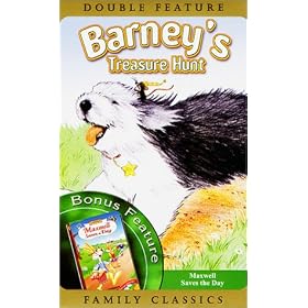 Barney's Treasure Hunt/Maxwell Saves the Day [VHS]