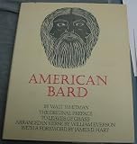 AMERICAN BARD The Original Preface to Leaves of Grass