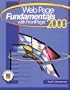 WebPage Fundamentals with FrontPage 2000