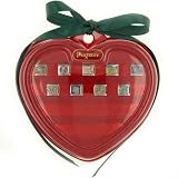 Red Heart Display Italian Charms Bracelet Link