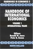 Handbook of International Economics Volume 1 (Handbooks in Economics 3)