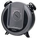 Edifier i-F200 Plus Double Bell Alarm Clock Retro iPod Docking Station/Charger - Black