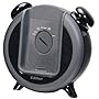 Edifier i-F200 Plus Double Bell Alarm Clock Retro iPod Docking Station/Charger - Black