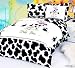 Animal Print Twin Bed Set By Le Vele Sheet Set Duvet Happy Cow
