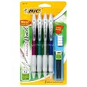 BIC Velocity Mechanical Pencil .7mm - Black, Six - 4 Count Packs (24 Pencils)