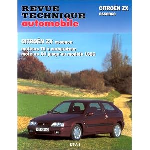 Citro�n ZX essence, moteurs TU � carburateur, moteurs XU jusqu'au mod�le 1996