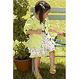 IMAGE OF Rabbit Moon Reflection Apple Green Teatime Jacket, 4T