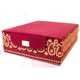 Bridal Velvet Box BangleEmpoirum! Indian gold Bridal BANGLE Jewelry Holder