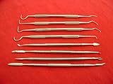 8 Dental Tools - Carvers and Picks