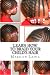 Learn How To Braid Your Child's Hair: The Cornrow Technique