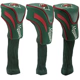 NHL Minnesota Wild 3-Pack Contour Fit Headcovers - Green
