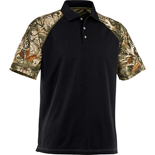 Legendary Whitetails Men's Legends Camo Short Sleeve Pro Staff Polo