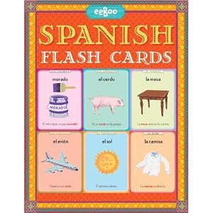eeBoo Spanish Language Flash Cards