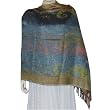 Body Wrap in Blend Silk with Wool Paisley Spring Fashions 72 x 27 inches