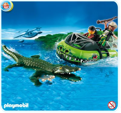 Playmobil 4446 - Gangster Hovercraft