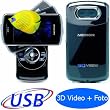 MEDION X47006 3D HD Camcorder 3,2" / 8,12cm LCD 5MP 3D Video & Foto USB HDMI 3D Video- und Bildaufnahmefunktion in Perfektion