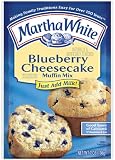 Martha White Muffin Mix, Blueberry Cheesecake, 7-Ounce Packages (Pack of 12)