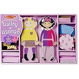 Melissa & Doug Hailey & Hannah Magnetic Dress-Up Dolls