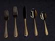 RIBBON EDGE FROSTED 5PC PLACE SET