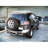 Black Horse Stainless Steel Bumper Guard 07-11 Toyota FJ Cruiser by Black Horse