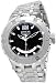 Stainless Steel Reserve Swiss Quartz 500M Diver Day Date Black Dial