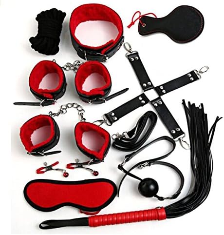 YOYEE Fetish Couple Collection BDSM Bondage Restraints Set Kit Love Set Bondage kit Handcuffs (Model 1)