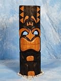 POLYNESIAN CARVED TIKI MASK 20 &acute; - ART DECO - B000VYBRI4
