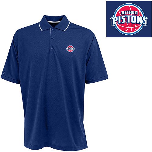 Antigua Detroit Pistons Impact Polo
