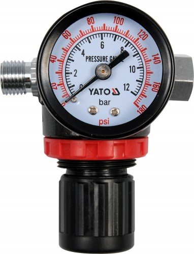 Druckminderer mit Manometer für