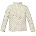 foil dot turtleneck