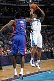 Detroit Pistons v New Orleans Hornets: Jarrett Jack and Ben Gordon Photographic Poster Print by Layne Murdoch, 28x42